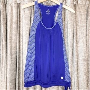 Prana Racerback Adjustable Bottom Tank Top